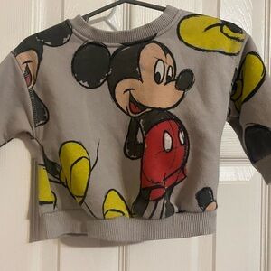 Zara Disney Mickey Mouse Sweatshirt